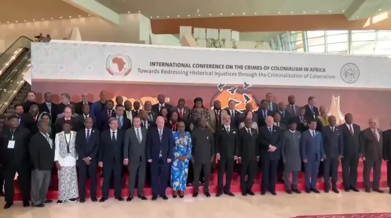 Nicaragua, Argelia, Conferencia Internacional sobre los crímenes del colonialismo en África, internacional,