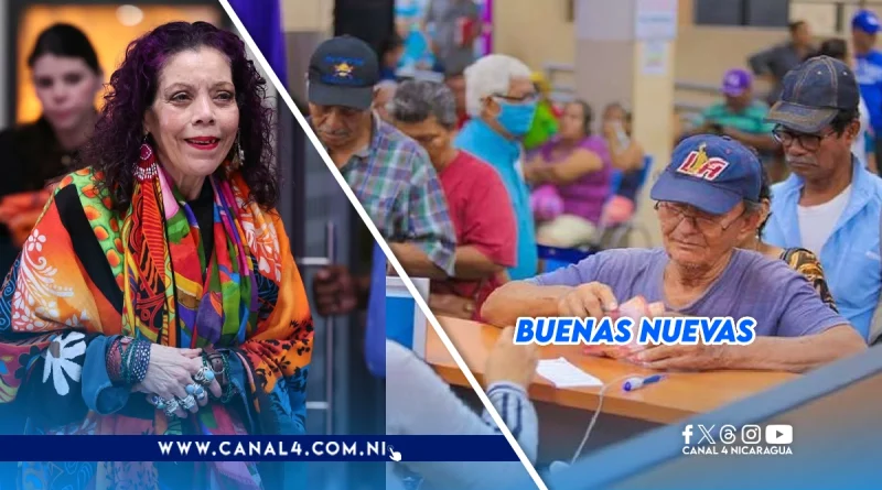 nicaragua, rosario murillo, pago de pensiones, aguinaldo, aguinaldo pensionados,