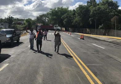 alcaldía de Managua, calles, entrega, comarca San Isidro de la Cruz Verde,