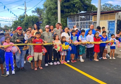 movilidad y seguridad, managua, nicaragua, barrio cristo del rosario, distrito 2 de managua, alcaldia de managua, calles para el pueblo