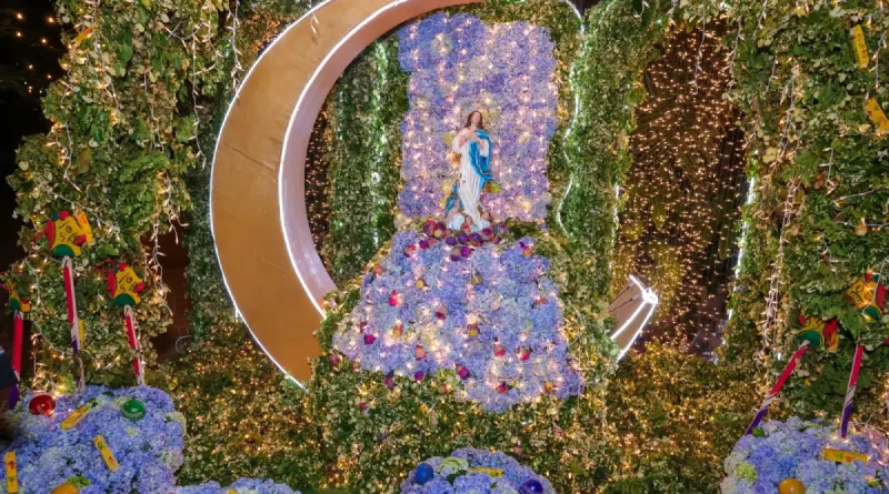 rosario murillo, la purisima nicaragua, concepcion de maria, mensaje 8 de diciembre, unidad familiar, fe y paz nicaragua, multinoticias canal 4, tradicion mariana