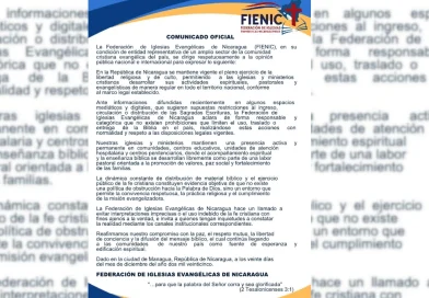 comunicado, iglesias, nicaragüa, gobierno sanindista, nicaragua, mentiras, informes, comunicados,