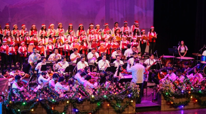 temporada navideña, gala artística, teatro nacional rubén darío, managua, nicaragua, danza, música, artes