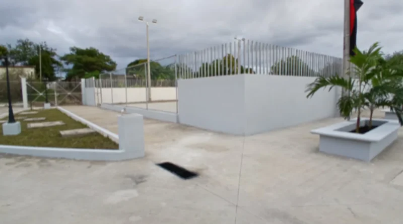 diriamba, Nicaragua, entrega de cancha