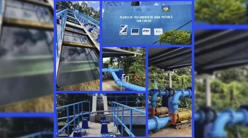 nicaragua, agua potable, enacal, saneamiento, rio san juan,