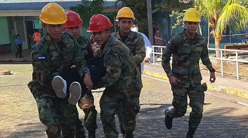 ejercito de nicaragua, ejercicio multiamenazas,