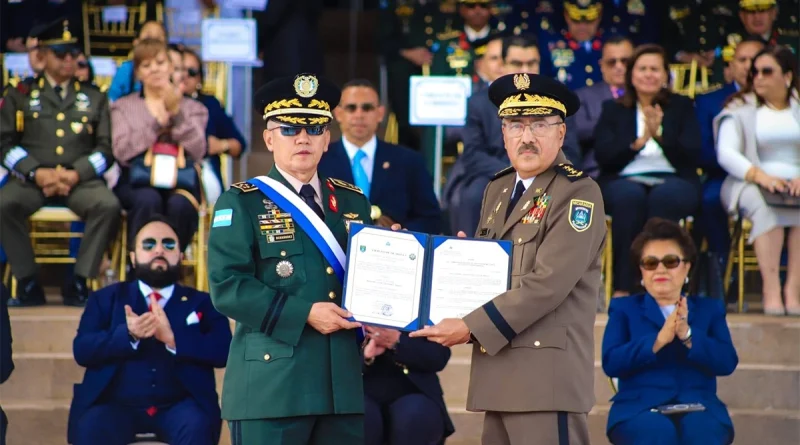 200 años del ejercito de honduras, nicaragua, ejercito de nicaragua, acto de conmemoración