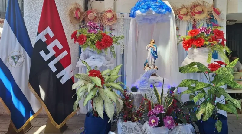 purisima panama, embajada de nicaragua en panama, concepcion de maria, celebracion mariana, carlos midence, tradiciones nicaraguenses, gorra purisima, chicheros los nicas, comunidad nicaraguense panama