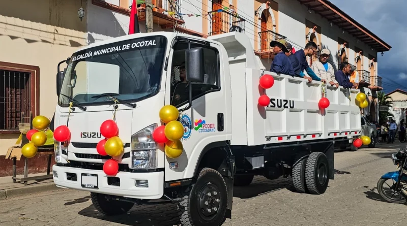 alcaldia de ocotal, nueva segovia, recolectores de basura, nicaragua