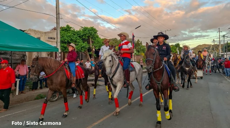 desfile hipico fin de año, cierre año 2025, tola, rivas, alcaldia de tola, nicaragua