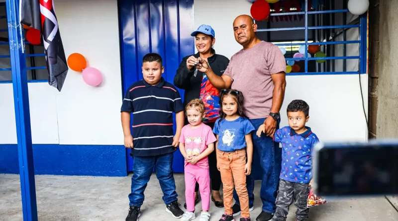 nicaragua, managua, alcaldia de managua, entrega, vivienda digna,