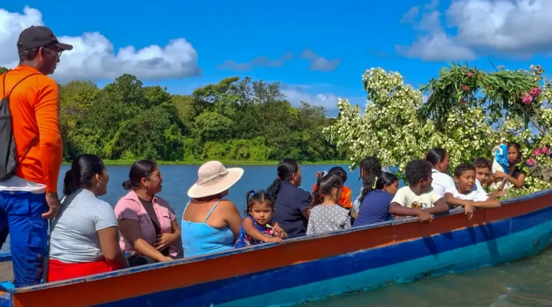 purisima acuatica, buenos aires rivas, el menco, celebracion mariana, tradicion nicaraguense, alcaldia de buenos aires, fe y cultura, purisima concepcion, policia nacional, festividades de diciembre