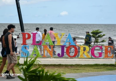 nicaragua, rivas, playa san jorge, familias, navidad,