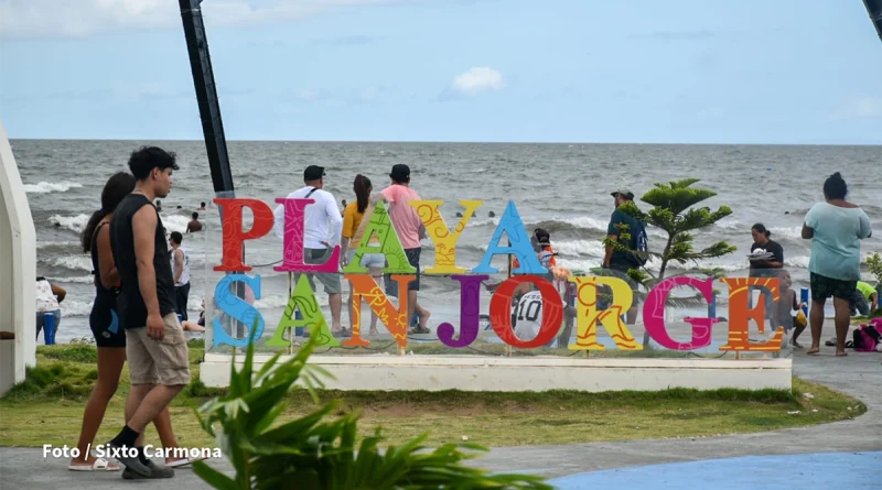 nicaragua, rivas, playa san jorge, familias, navidad,