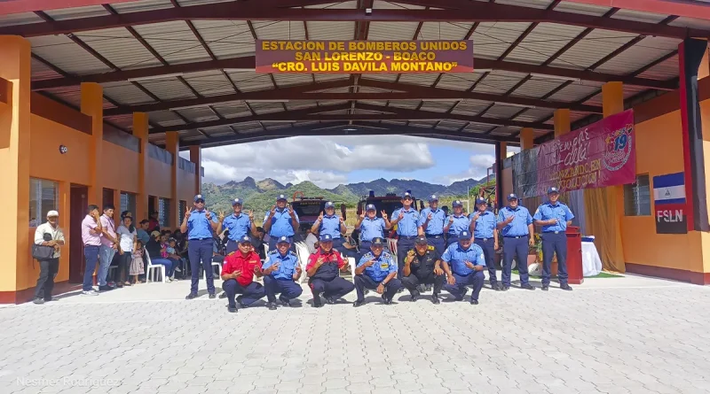 nicaragua, bomberos unidos, Boaco, San Lorenzo