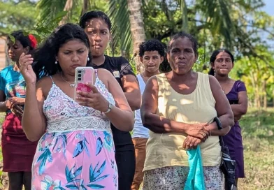 Nicaragua, Bilwi, puente peatonal, comunidad Alberto, Bilwi,