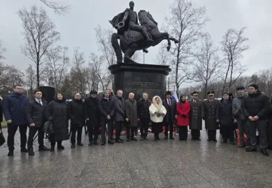 Moscú, nicaragua, ofrenda floral