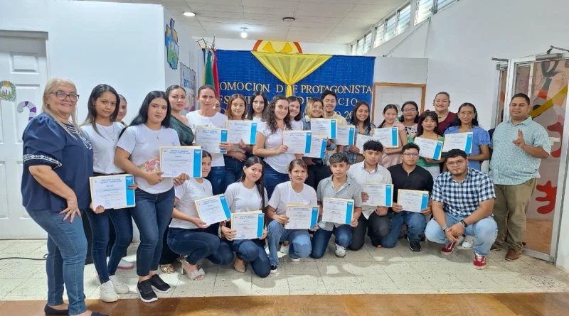 jovenes y adultos, boaco, nicaragua, inatec, escuela de oficios, alcaldia de boaco, protagonistas técnicos