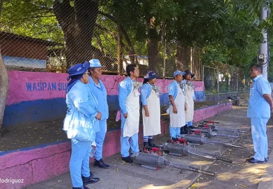 nicaragua, minsa, waspan sur, lucha antiepidemica