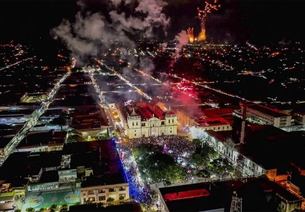 nicaragua, griteria, grito, leon, purisima, virgen maria,