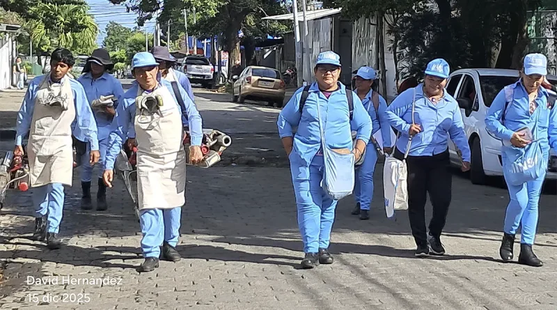 nicaragua, minsa, jornada de abatizacion, fumigación, bertha Calderon
