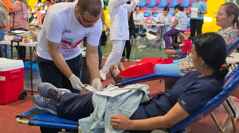 nicaragua, Matagalpa, donacion de sangre, banco de sangre