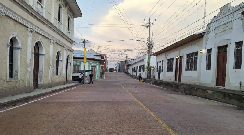 boaco, nicaragua, proyecto vial, calle, centro historico, mejoras,