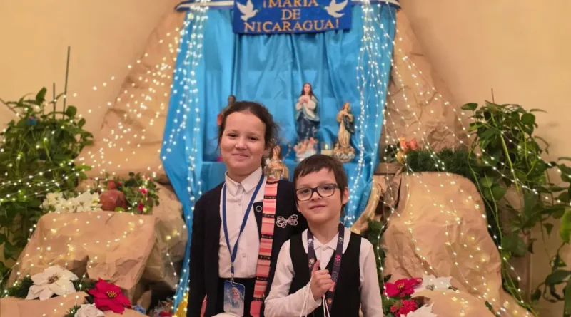 la purisima rusia, embajada de nicaragua, concepcion de maria, comunidad nicaraguense exterior, griteria, tradicion mariana, cultura nicaragua