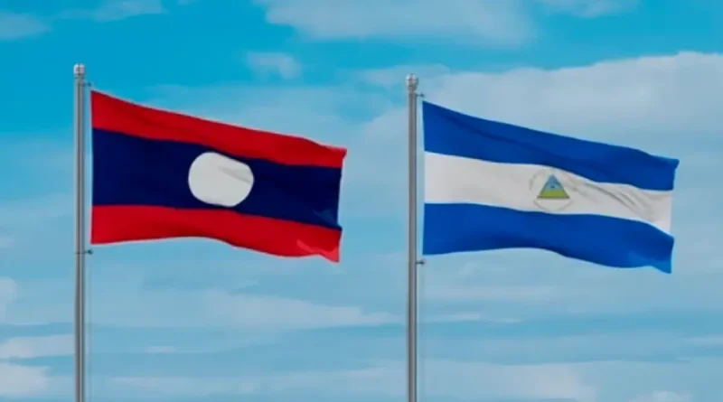 nicaragua laos, partido popular revolucionario lao, relaciones internacionales nicaragua, fsl nicaragua, solidaridad internacional, mensaje gobierno nicaragua, congreso partido lao