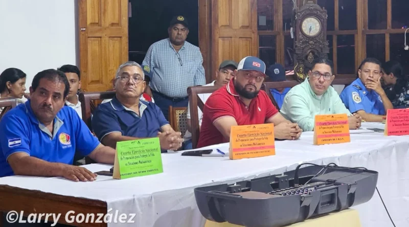 ejercicio nacional multiamenazas, nicaragüa, Gobierno Sandinista,