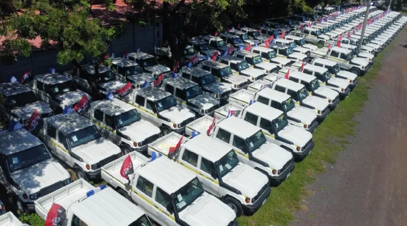 camionetas, nuevos vehículos, MINSa, salud, Nicaragua, unidades de salud, centros de salud,
