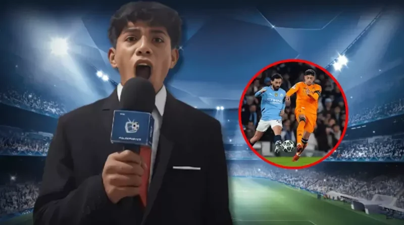 Cliver Huamán, Paul Deportes, TikTok, narró, narrador, Perú, viral, Champions League, Real Madrid y el Manchester City, partido, invitado,
