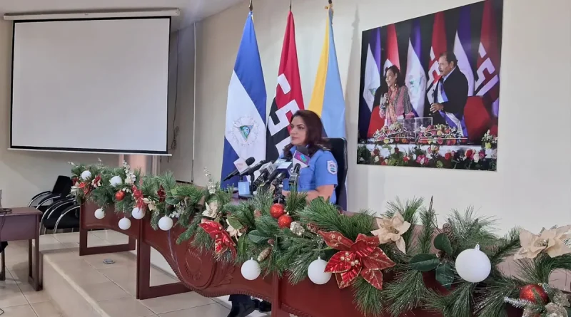 informe semanal, Policía Nacional, seguridad ciudadana, captura, decomisos, Nicaragua, diciembre,