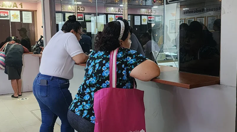 nicaragua, servidores públicos, minsa, adelanto de salario, diciembre