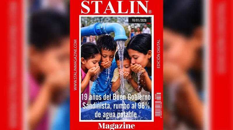 nicaragua, agua potable, gobierno sandinista, pueblo presidente, 19 años,