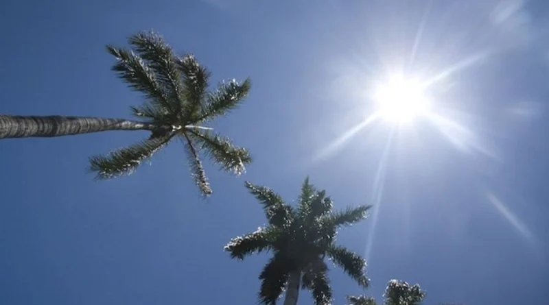 clima, ineter, ambiente caluroso, temperaturas máximas, vientos fuertes, lluvias en la costa caribe, 7 de enero de 2026, nicaragua, clima en nicaragua