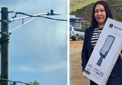 Ocotal, electrificación, luminarias, proyecto Bismarck Martínez, alcaldía de Ocotal, proyecto de electrificación,