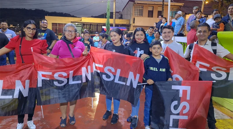 nicaragua, boaco, pueblo presidente, 19 años, acto,