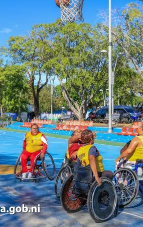 nicaragua, deportes, baloncesto en sillas de ruedas, alcaldia de managua,