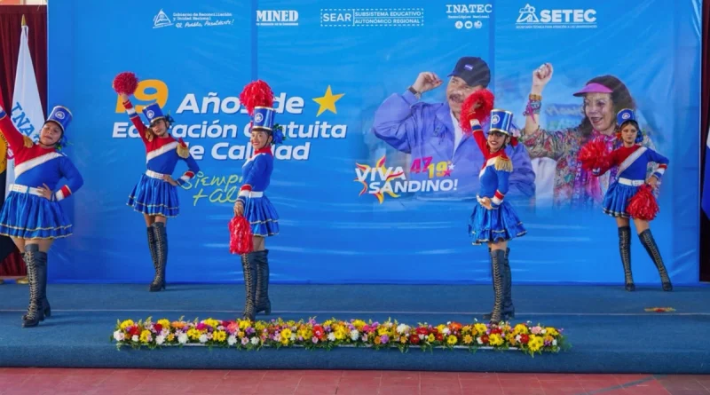 educación, paz, estudiantes, docentes, universidades, educación gratuita, inclusiva, pedagógica, leonel rugama, logros educativos en nicaragua