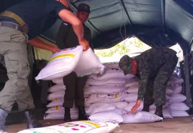 descarga de merienda escolar, distribución de merienda escolar, nicaragua, mateare, managua,