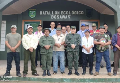 ejercito de nicaragua, batallon ecologico, bosawas, costa caribe,