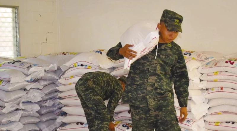 ejercito de nicaragua, ciudad sandino, merienda escolar, managua, mined,