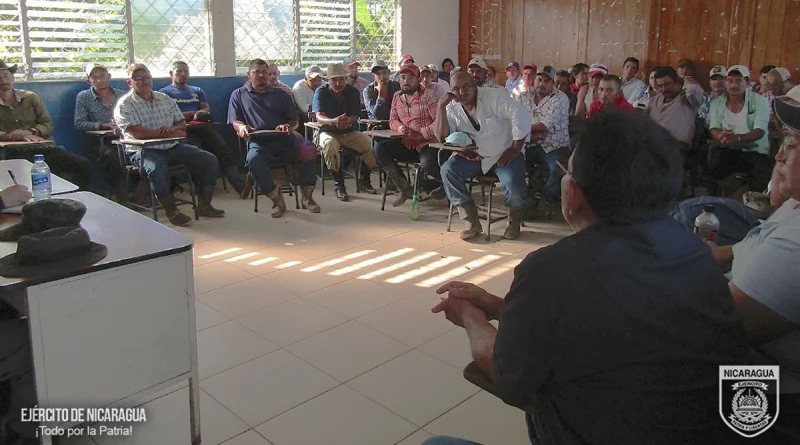 ejercito de nicaragua, productores, seguridad en el campo, costa caribe, medioambiente,