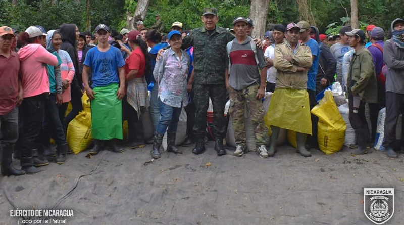 ejercito de nicaragua, zonas cafetaleras, matagalpa,