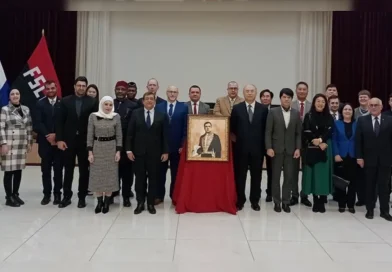 Pyongyang, RPD de Corea, Embajada de Nicaragua, Rubén Darío, Natalia, conmemoración,
