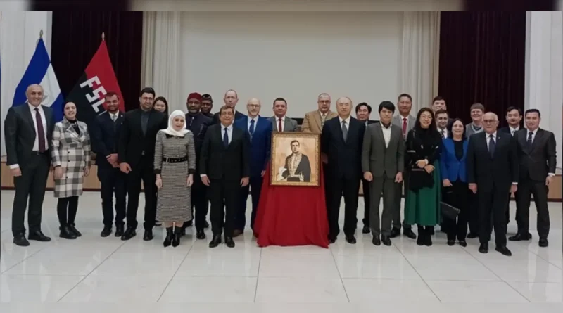 Pyongyang, RPD de Corea, Embajada de Nicaragua, Rubén Darío, Natalia, conmemoración,