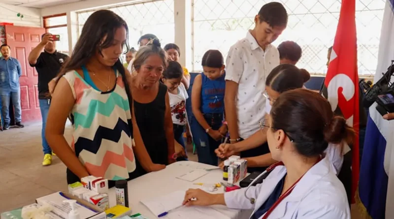 feria de salud, Managua, barrio villa Dignidad,