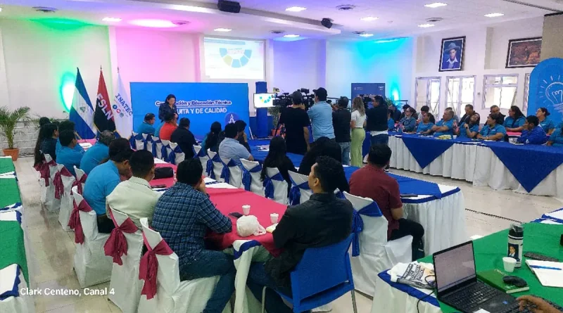 nicaragua, inatec, educación tecnica, actualizacion pedagogica