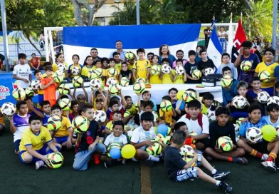 ciclo escolar deportiva 2026, academia municipales de fútbol, inicio, alcaldía de Managua, año escolar deportivo, niños,
